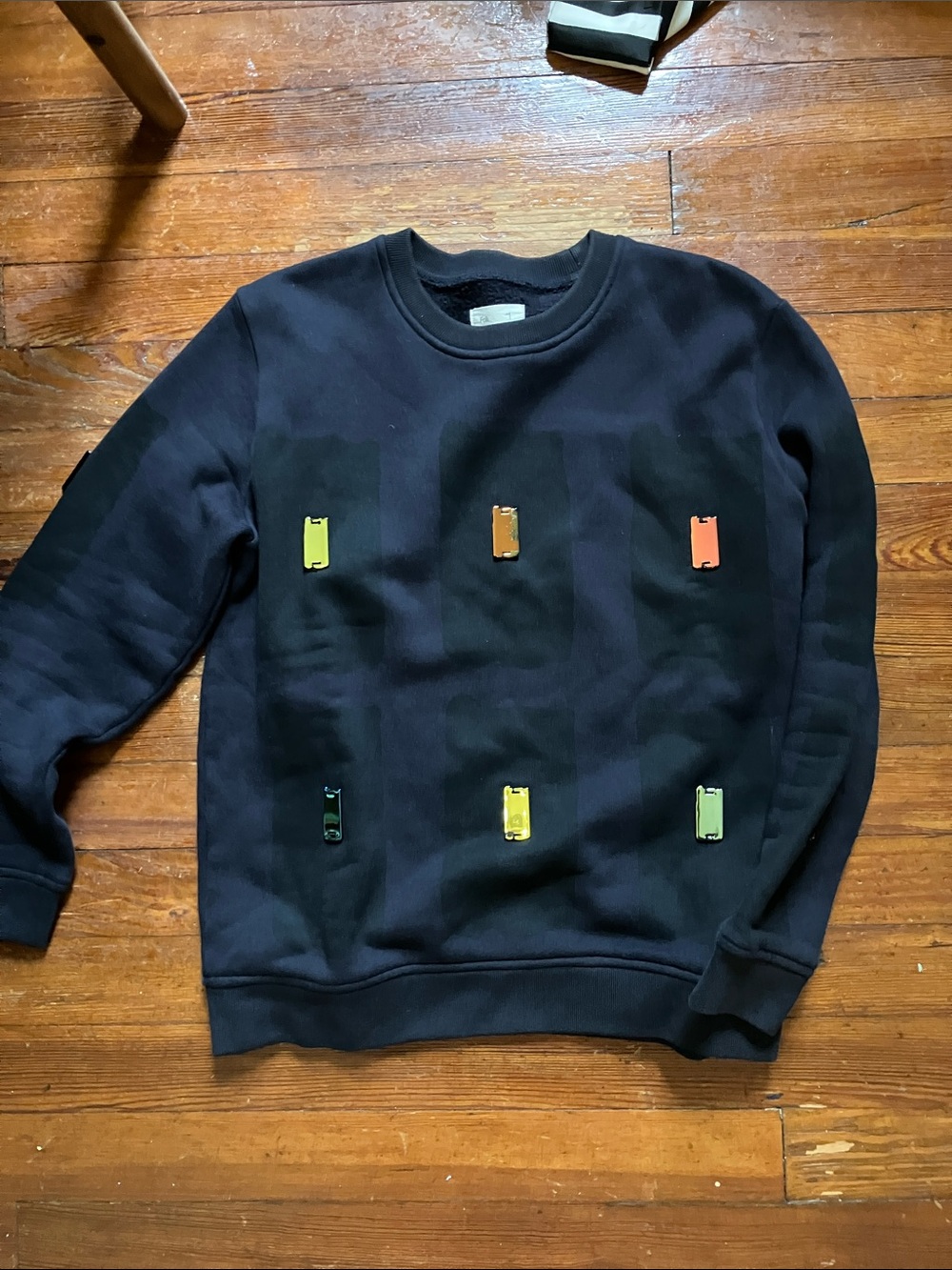 Folk Prism Embellished Sweatshirt